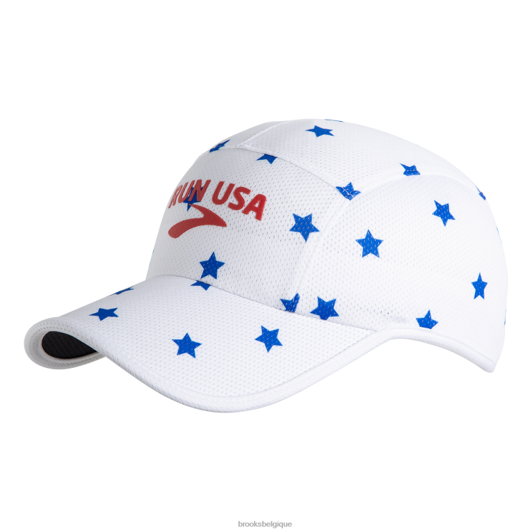 86H24686 chapeau de tempo Brooks bleu