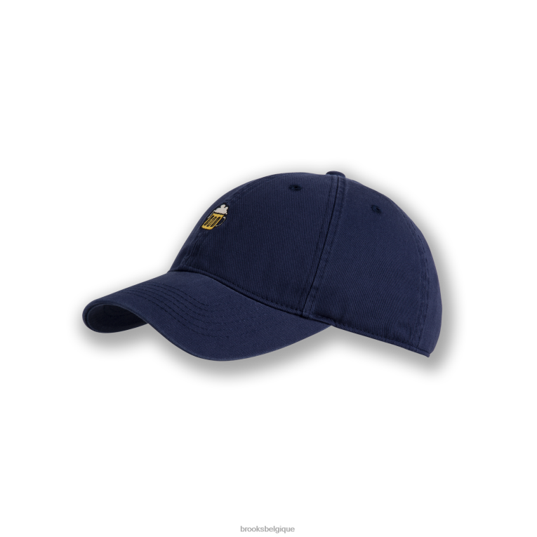 86H24690 casquette Heritage Run Brooks marine