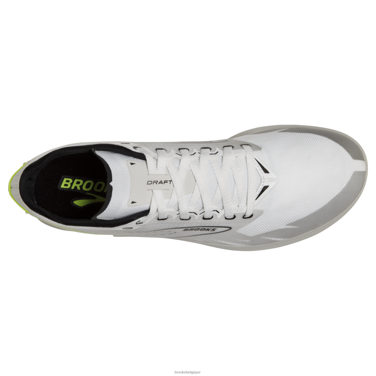 86H241017 draft xc sans crampons Brooks blanc