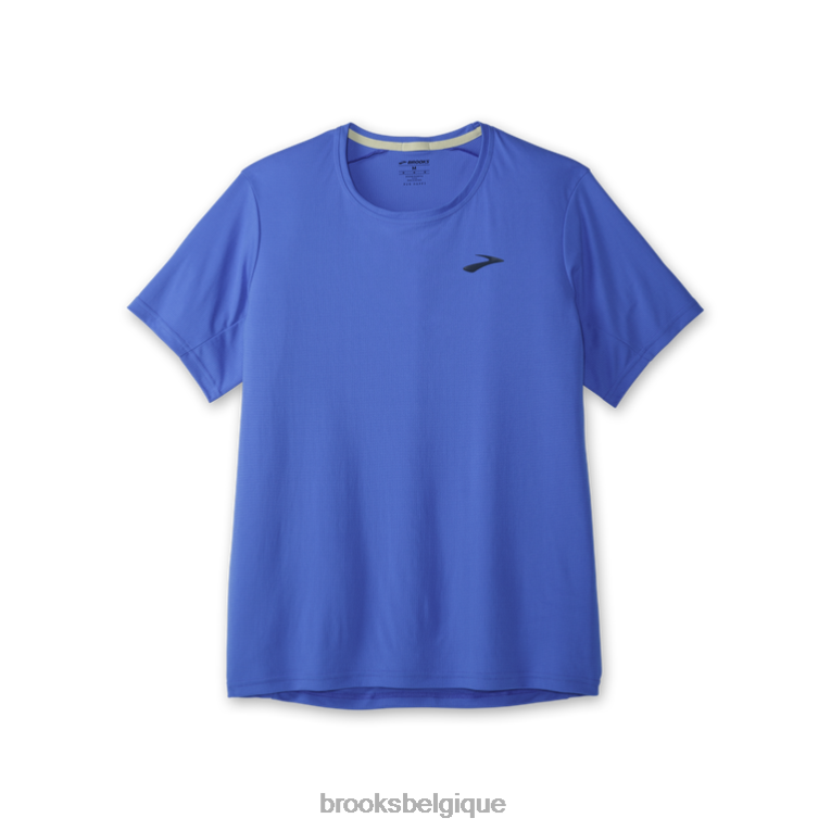 86H241045 ambiance manches courtes Brooks bleu