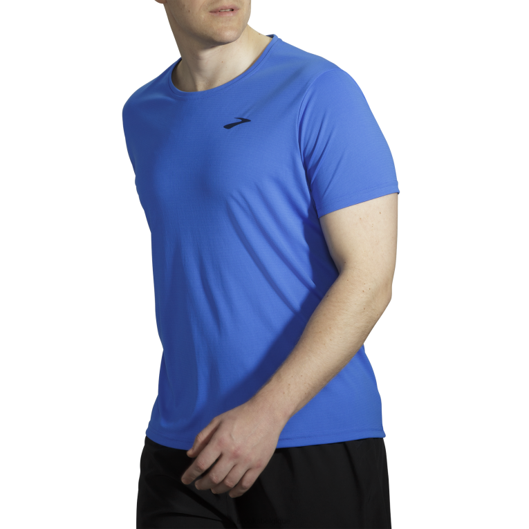 86H241045 ambiance manches courtes Brooks bleu