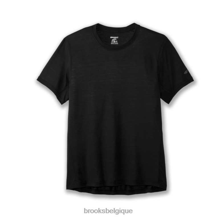 86H241321 manches courtes distance Brooks noir