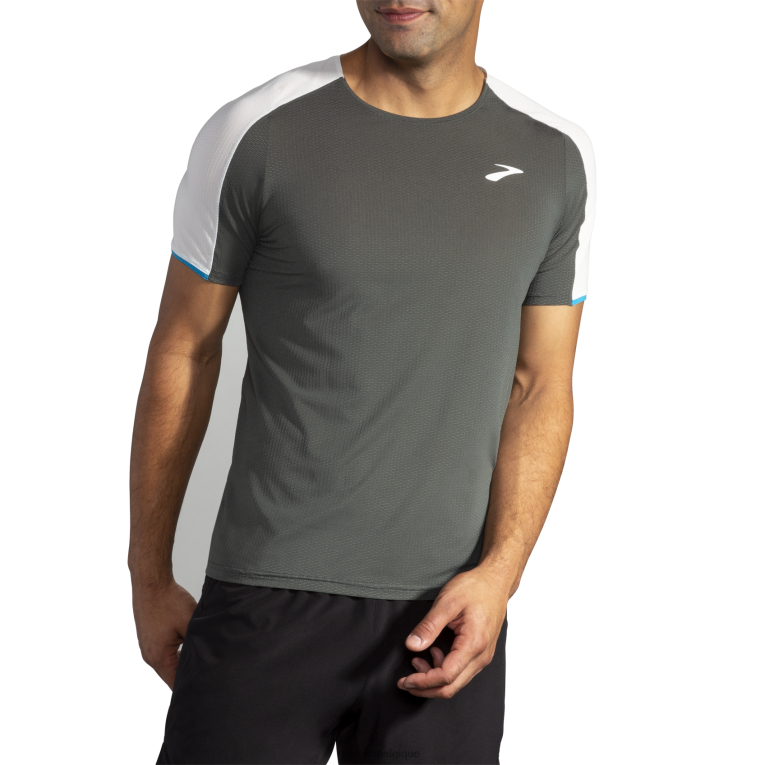 86H241332 ambiance manches courtes Brooks huître