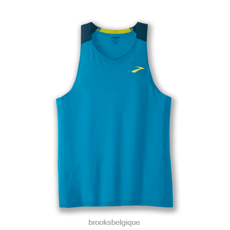 86H241366 maillot d'ambiance Brooks bleu