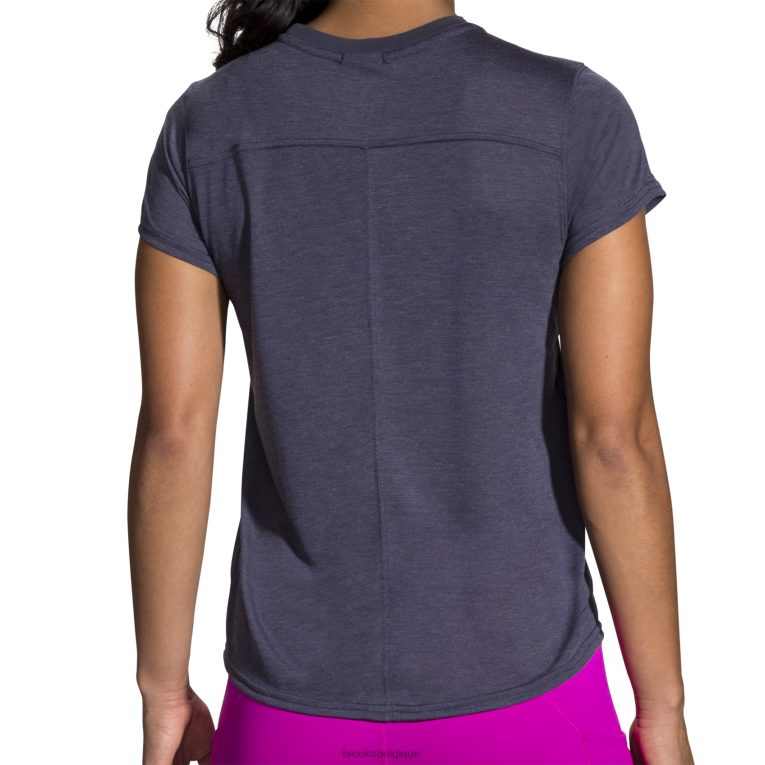 86H241368 manches courtes graphique distance Brooks marine