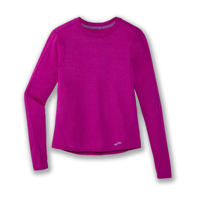 86H241373 manches longues Brooks magenta