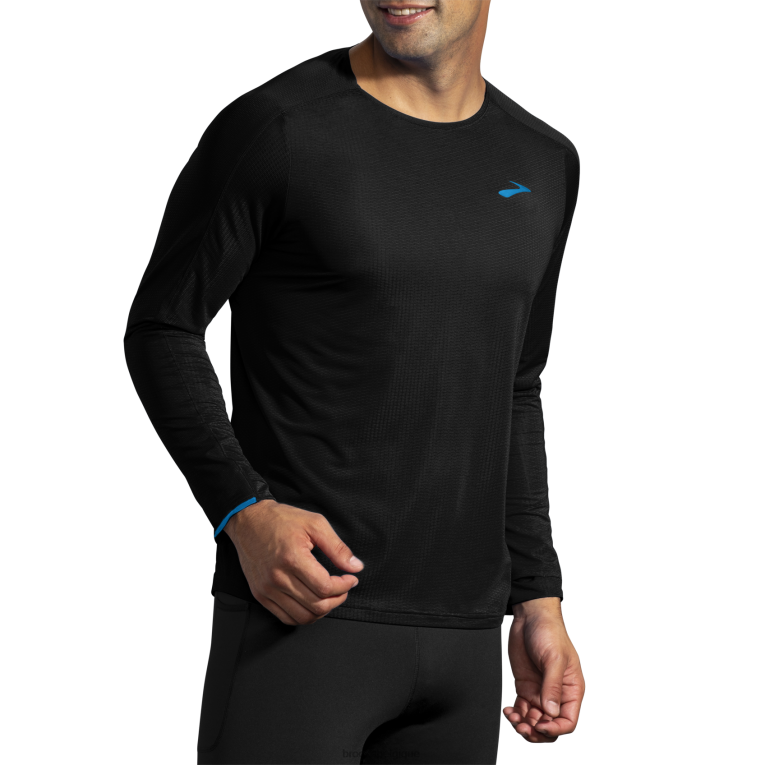 86H241383 atmosphère à manches longues Brooks noir