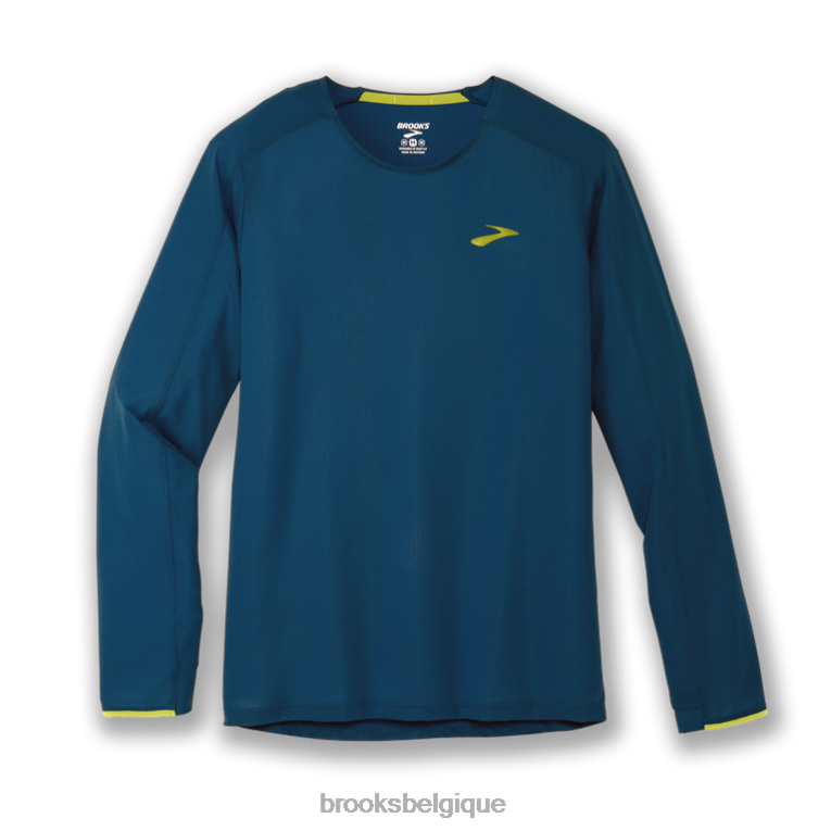 86H241384 atmosphère à manches longues Brooks mousse