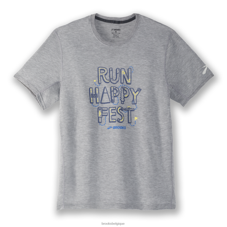 86H24656 rhf distance graphique ss Brooks cendre