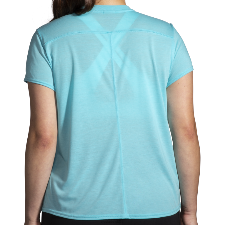 86H241200 manches courtes distance Brooks sarcelle