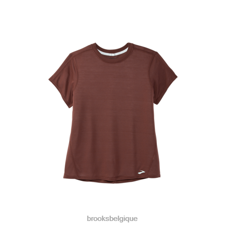 86H241201 manches courtes distance Brooks raisin